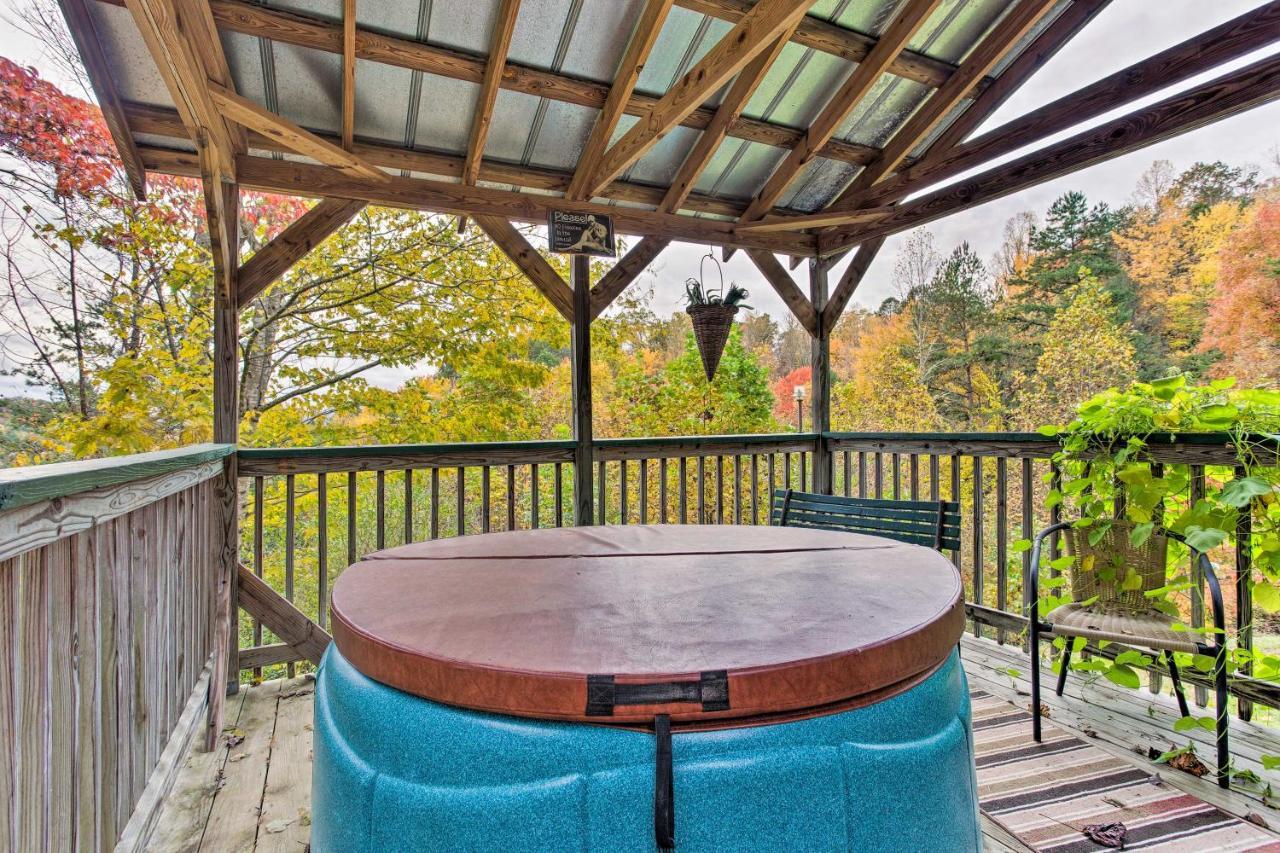 Villa 'Uncle Bunky'S' Bryson City Cabin With Hot Tub&Views Exterior foto