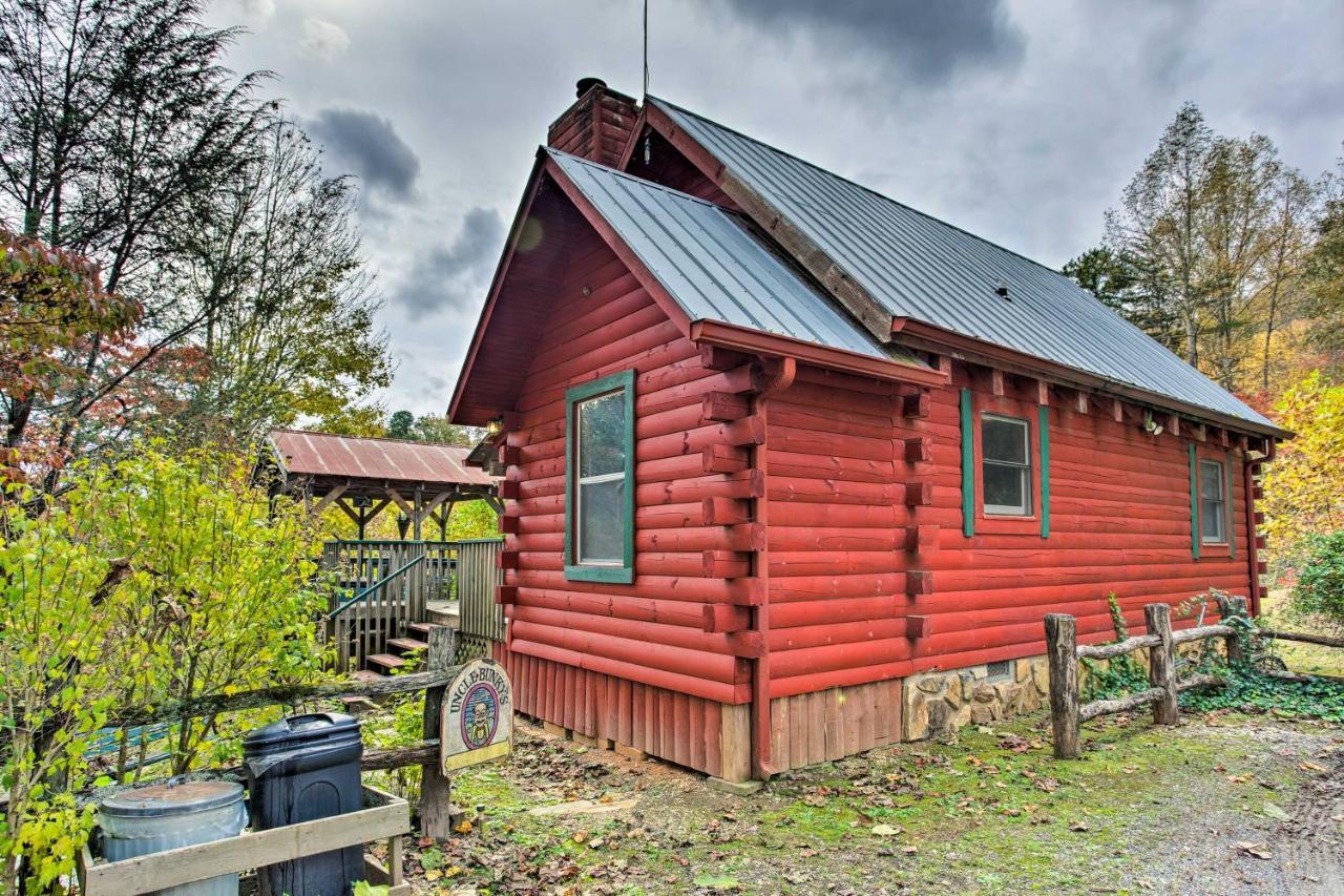 Villa 'Uncle Bunky'S' Bryson City Cabin With Hot Tub&Views Exterior foto